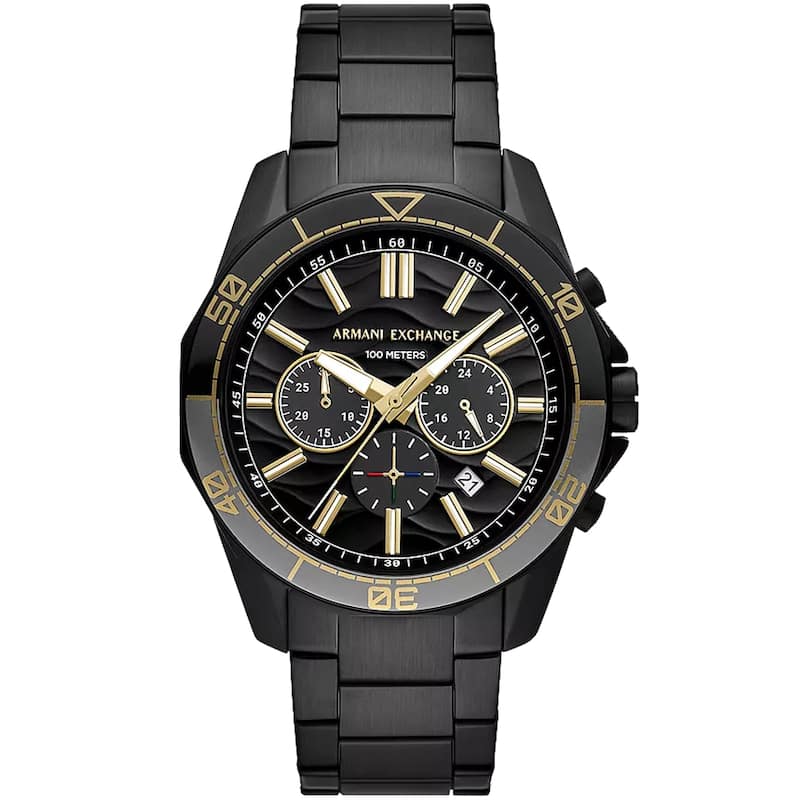 Armani Exchange Men's Spencer Black Dial Watch - AX1963 - 6 (36)