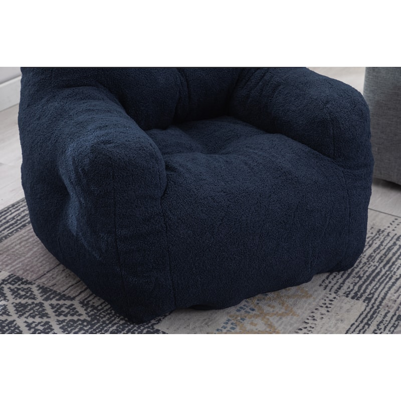 Soft Tufted Foam Bean Bag Chair