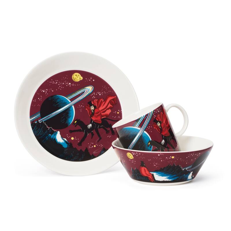 Moomin by Arabia Bowl 5.9in Hobgoblin Purple - N/A