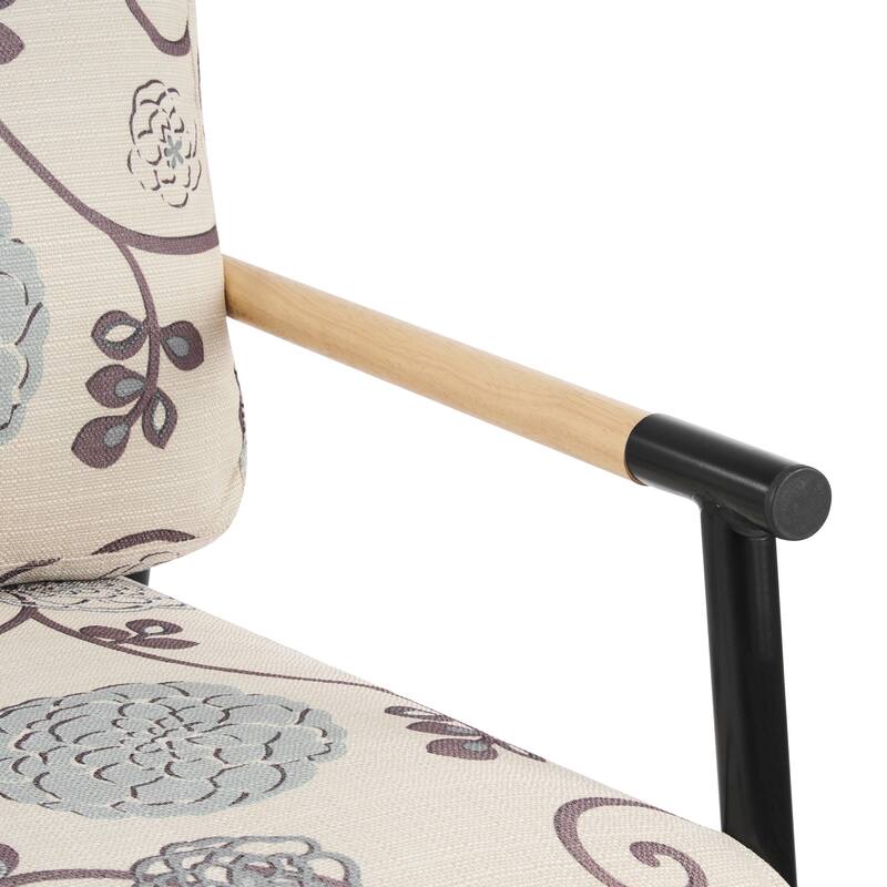 Christopher Knight Home - Varsts Modern Upholstered Accent Chair with Wood Frame, Emerald