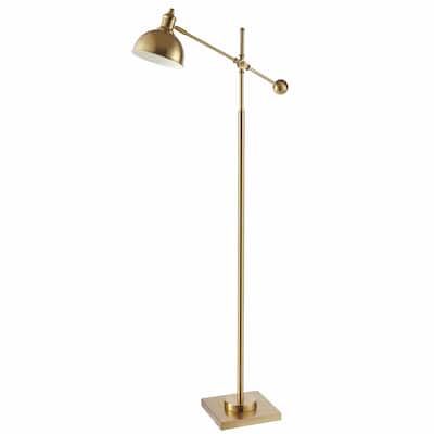 SAFAVIEH Dagen Floor Lamp - 26" x 9.8" x 58.5-62"