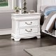 preview thumbnail 5 of 11, Furniture of America Pati 3-Piece White Wood Panel Bedroom Set