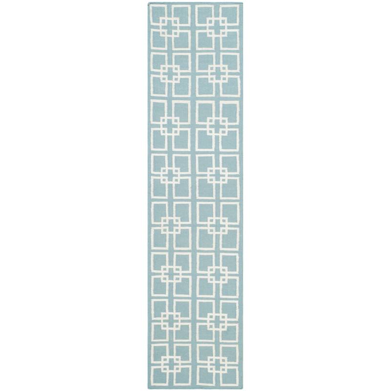 Martha Stewart by SAFAVIEH Square Dance Wool/ Banana Silk Rug