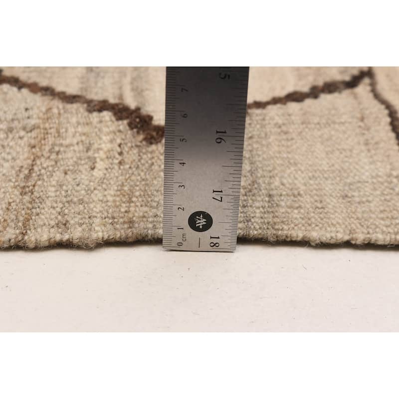 Sivas Beige Kilim 5'9" x 7'10" - 5'9 x 7'10