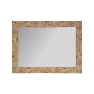 Burled Vanity Mirror - 40H x 30W x 1D