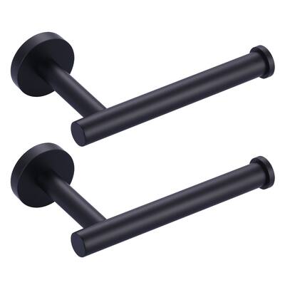 WOWOW Wall Mount Stainless Steel Single Arm Toilet Paper Holder