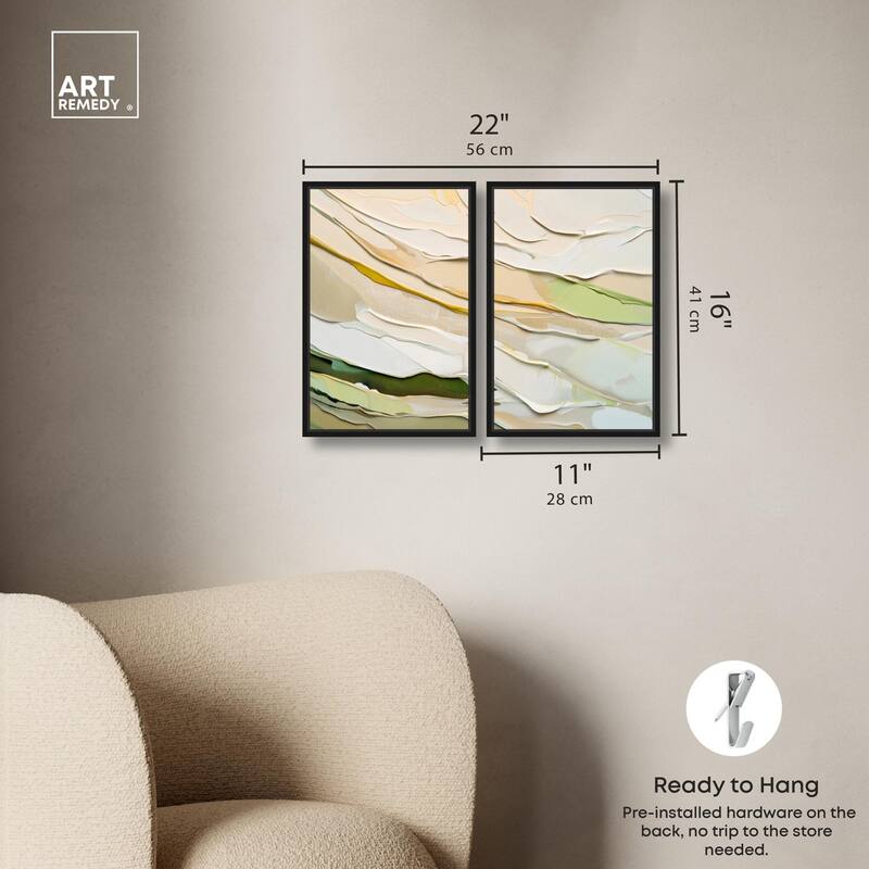 Mossy Glen Canvas Set of 2 by Art Remedy