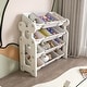 preview thumbnail 4 of 8, Kids Toy Storage Organizer with 12 Bins, Multi-functional Nursery Organizer Kids Furniture Set Toy Storage Cabinet Unit