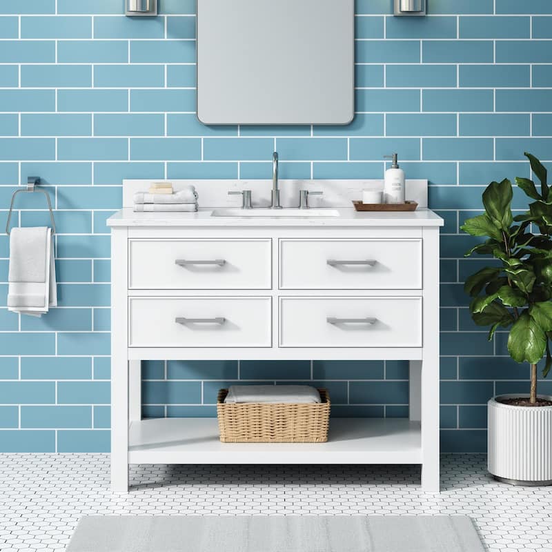 Avanity BROOKS-VS43-E Brooks 43" Free Standing Single Basin Vanity Set