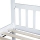 preview thumbnail 7 of 5, Twin over Twin Bunk Bed, Convertible into 2 Twin Beds with 2 Drawers, Ladder and Safety Guardrails
