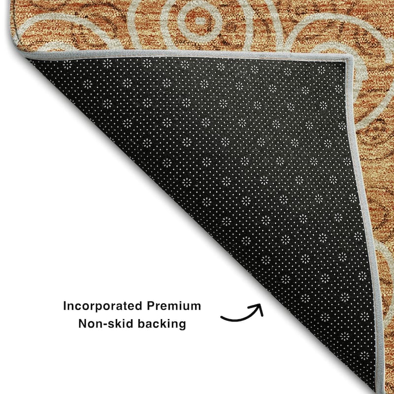 Premium Washable Super Soft Contemporary Zazzle Mayfield Rug