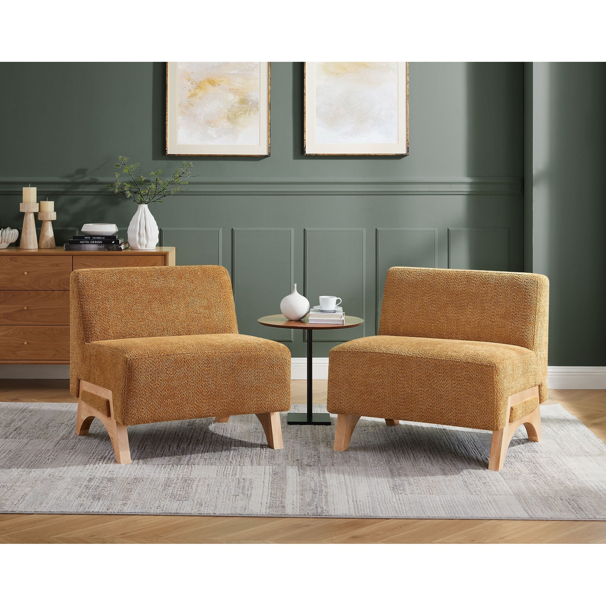 Wide slipper chair 2025