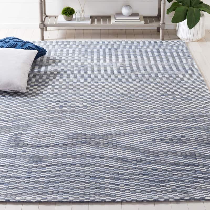 SAFAVIEH Marbella Imcke Wool Rug - 8' x 10' - Grey/Beige