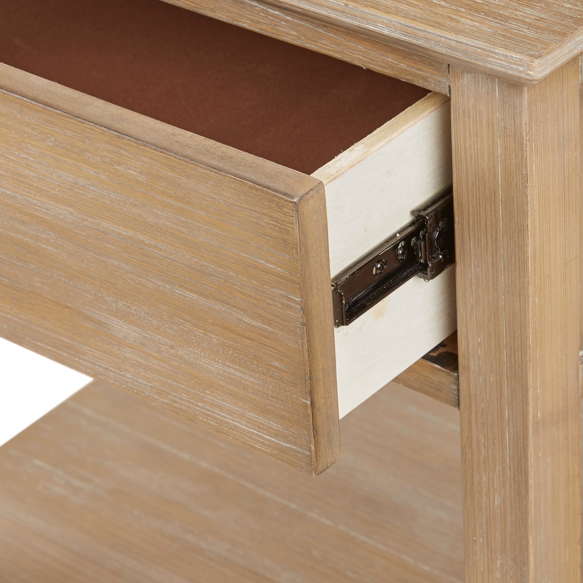 Madison Park Signature Victoria Light Natural Bedside Table On