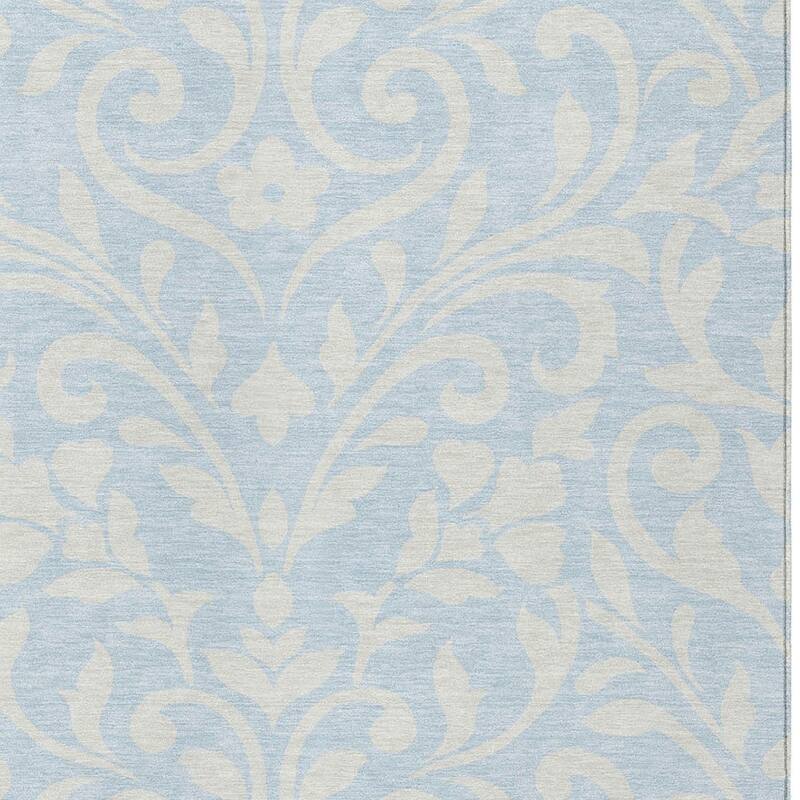 HomeRoots Floral Transitional Rectangle Outdoor Rug