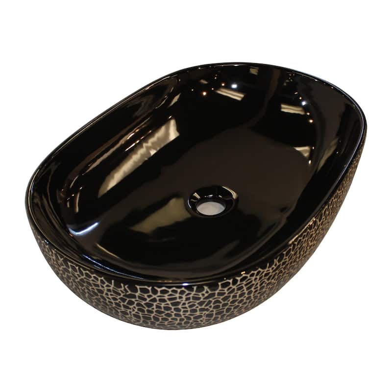 Dowell Ceramic Vessel Sink - Oval