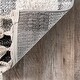 preview thumbnail 4 of 7, Nuloom Kellina Plaid High/Low Tassel Area Rug