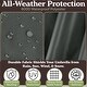preview thumbnail 2 of 10, Pure Garden Polyester Waterproof Double-sided Umbrella Cover