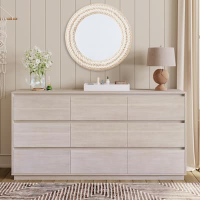 9-Drawer Dresser for Bedroom and Living Room Storage