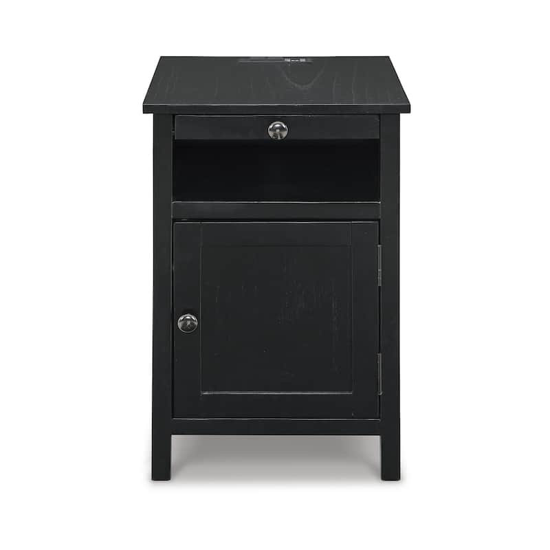 Signature Design by Ashley Treytown Chairside End Table - 16"W x 24"D x 24"H