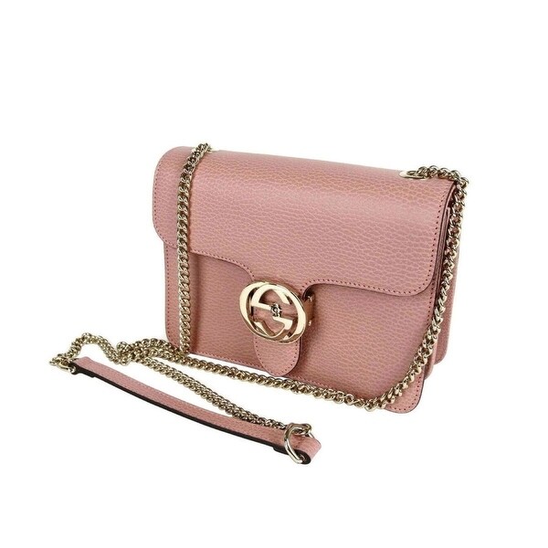 gucci pink chain bag