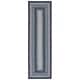 preview thumbnail 61 of 146, SAFAVIEH Handmade Braided Chandrima Cotton Rug 2'3" x 8' Runner - Dark Grey/Blue