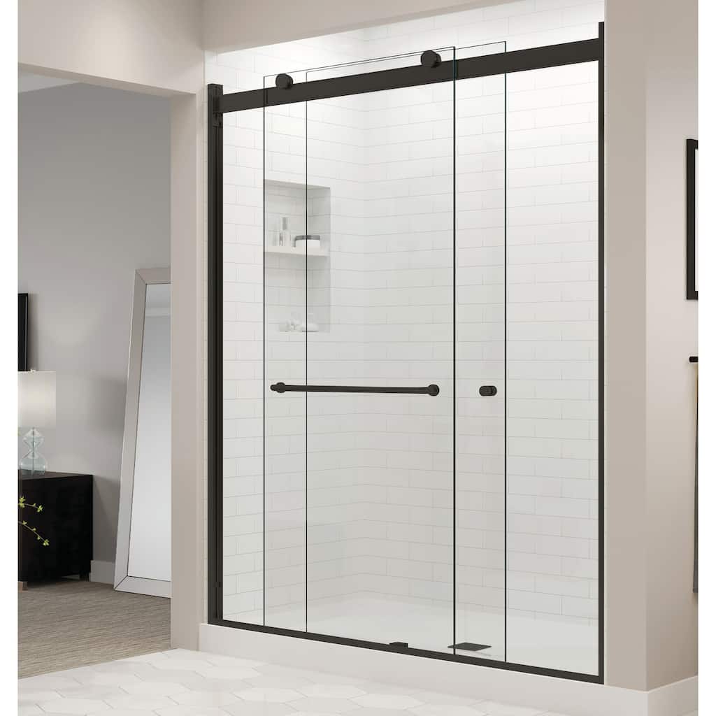 Basco Basco Rotolo 70" High x 60" Wide Bypass Semi-Frameless Shower