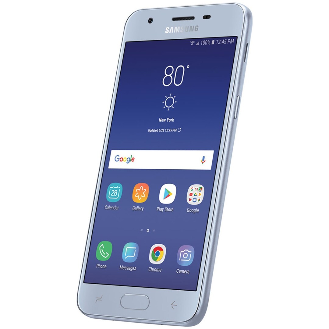 samsung galaxy j3 blue silver