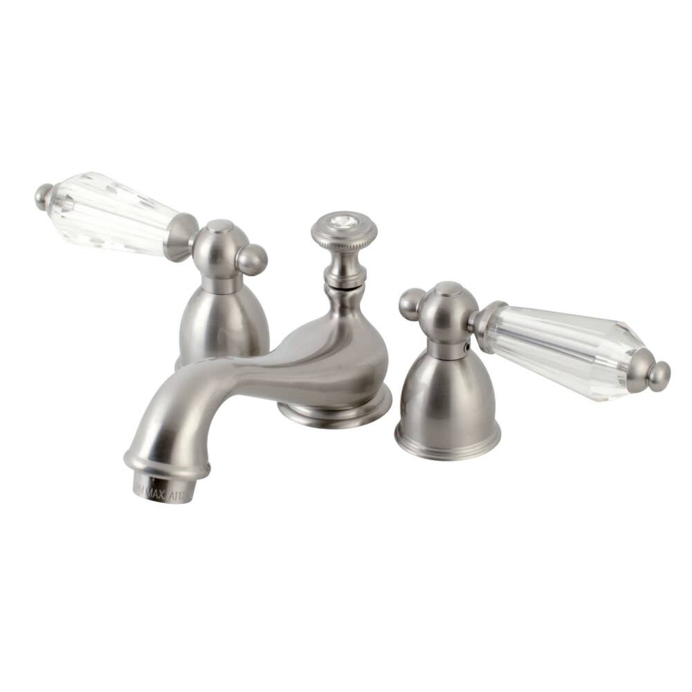 Kingston Brass Wilshire 1.2 GPM Widespread Bathroom Faucet with Pop-Up