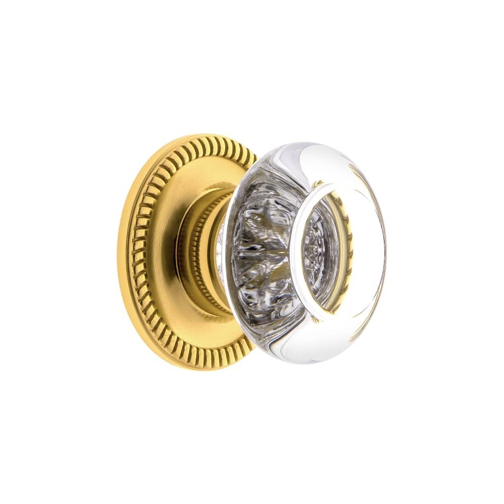 Grandeur BORD-CRYS-KNOB-NEWP Bordeaux 1-3/8" Luxury Crystal Vintage
