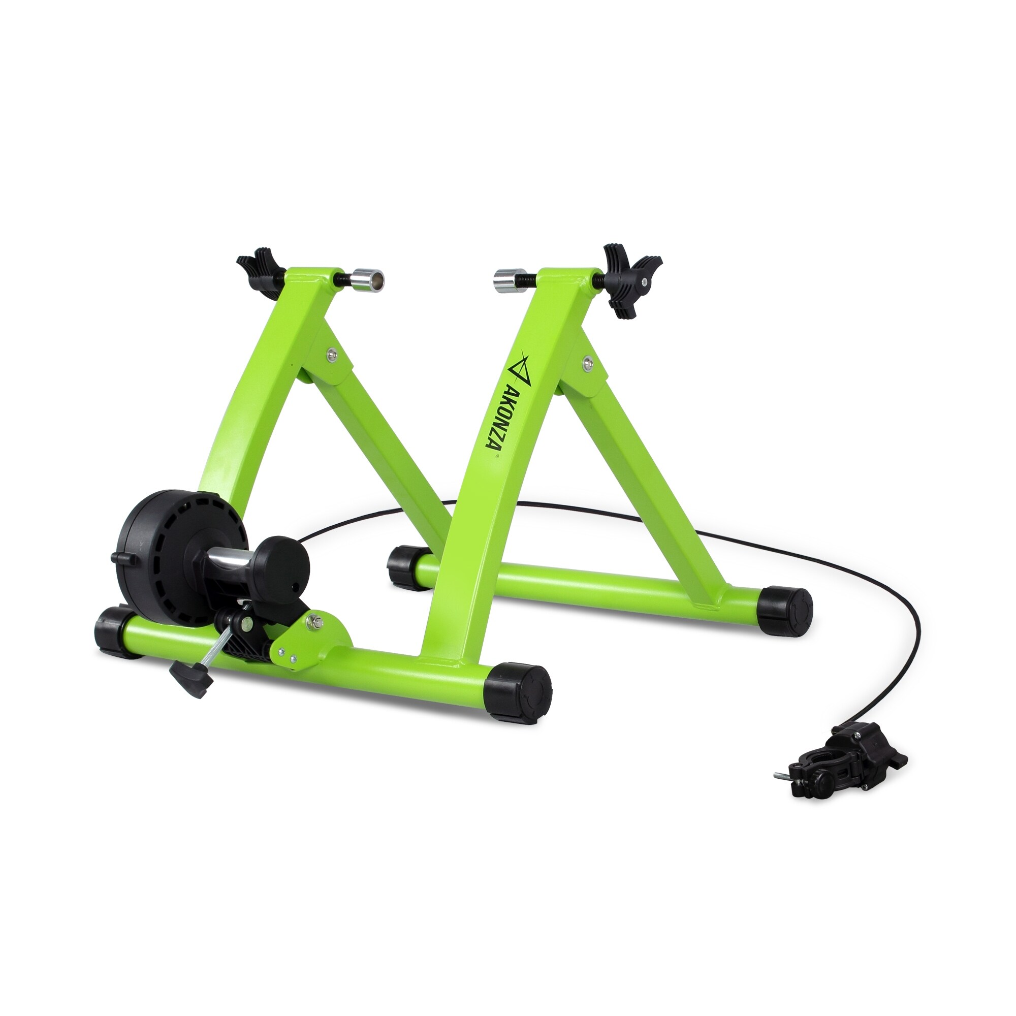 Indoor Exercise Magnetic Resistance Bicycle Trainer Bike Stand Us Free Ship Sporting Goods Trainers Rollers