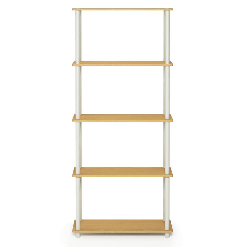 Furinno Turn-N-Tube 5-tier Multipurpose Display Rack Shelf