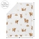 preview thumbnail 4 of 3, Sweet Jojo Designs Boho Highland Cow Boy, Girl, Gender Neutral Baby Receiving Security Swaddle Blanket - Farm Animal, Farmhouse