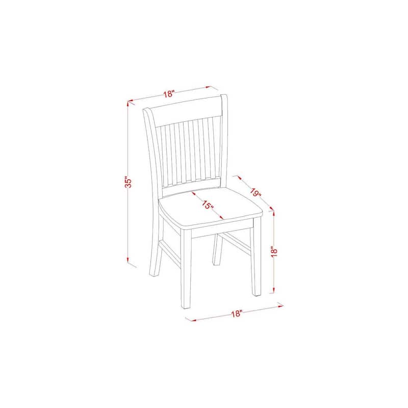 HomeStock 5-Piece Linen White Finish Solid Wood Top Dining table with 4 Chairs with Lattice Back