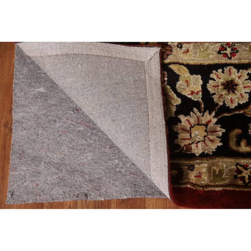 Floral Agra Oriental Area Rug Hand-Tufted Traditional Wool Carpet - 8'11" x 11'10"