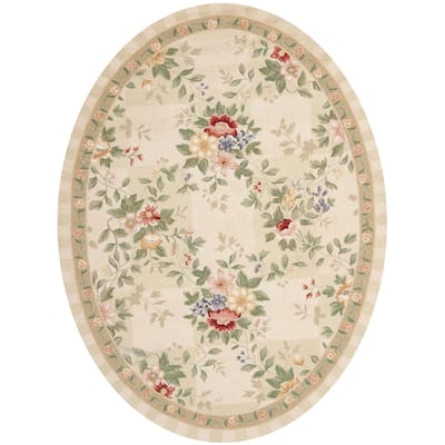 SAFAVIEH Handmade Chelsea Marcela French Country Wool Rug