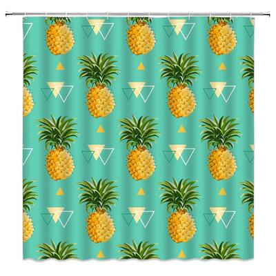 Pineapple Decoration Shower Curtain