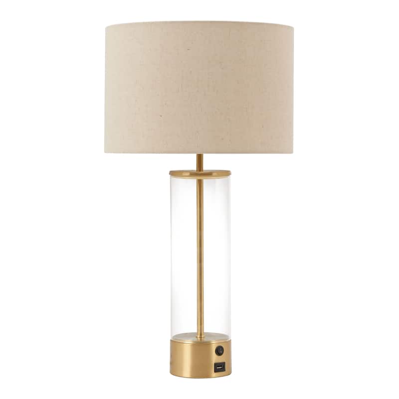 Boreal Table Lamp Beige & Gold - Beige/Gold
