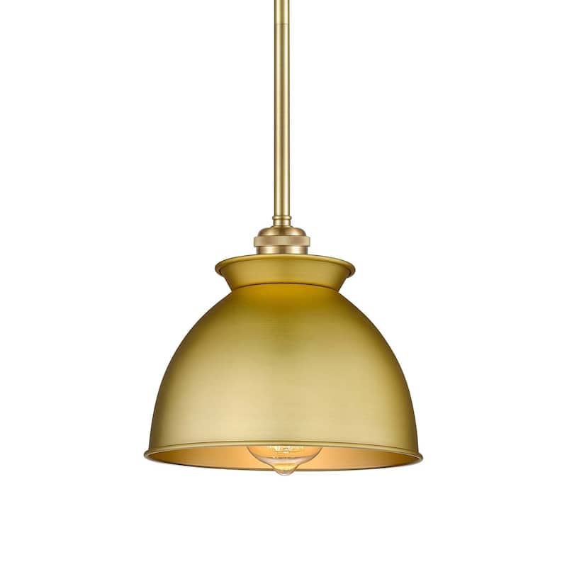 Innovations Lighting 516-1S-10-9 Adirondack Pendant Adirondack 9" Wide - Satin Gold
