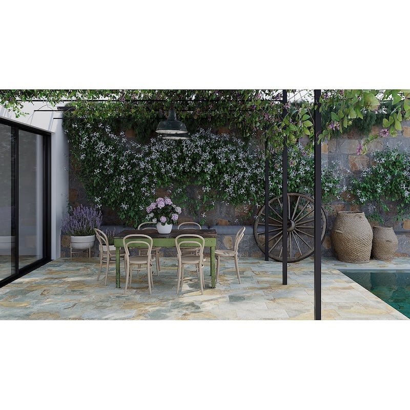 Industry 12x24 Thailand Green porcelain tile (15.5 sq ft case)