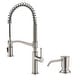 preview thumbnail 23 of 30, Kraus Sellette Commercial 2-Function Pulldown Kitchen Faucet
