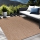 preview thumbnail 18 of 53, Aloha Washable Solid Indoor Outdoor Area Rug Patio Deck Living Room