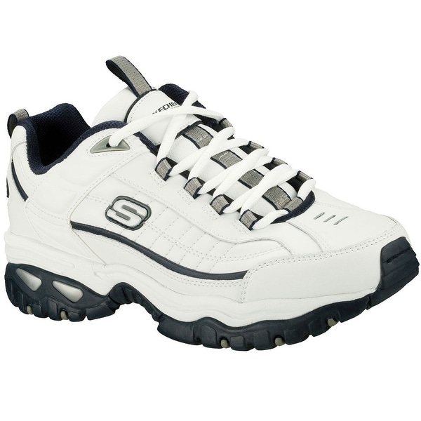 skechers men's sport shoe 50081-white/navy