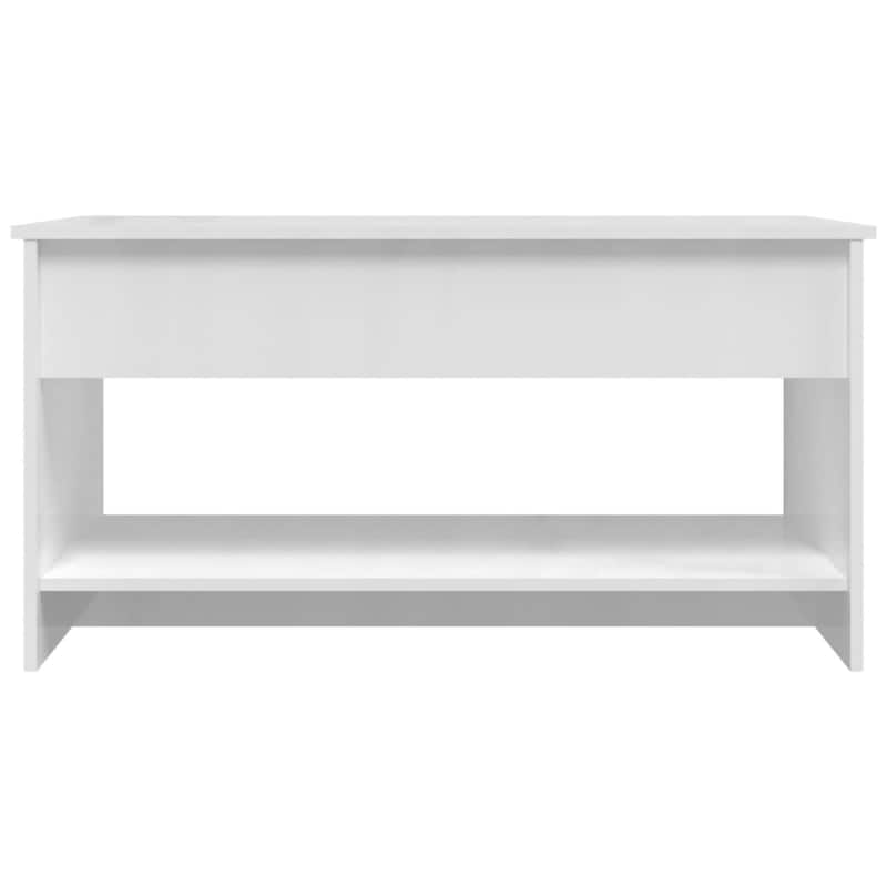 vidaXL Coffee Table Lift Top End Table Accent Side Sofa Table Engineered Wood - 40.2" x 19.7" x 20.7"