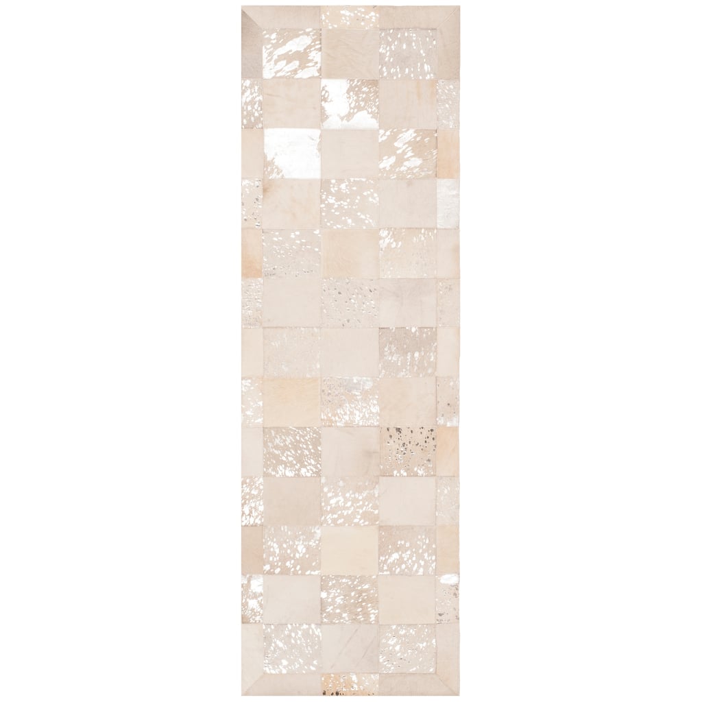 SAFAVIEH Handmade Studio Leather January Modern Leather Rug