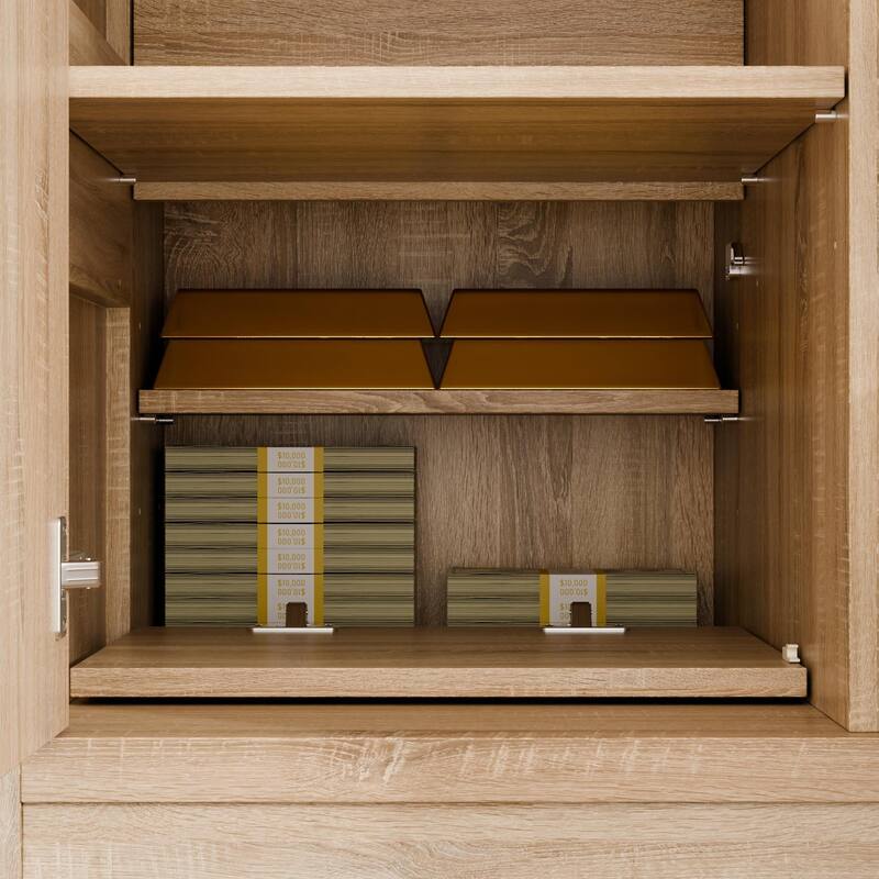 Study Confidential Office File Cabinet,NFC Card Lock, Hidden Storage Compartment