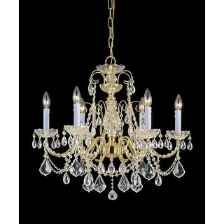 Crystorama Lighting Group Imperial 6 Light 26" Wide Chandelier with