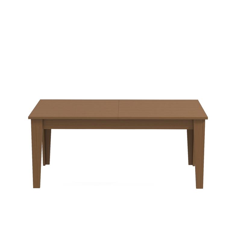 Dining Table, 106.3" Large Extendable Kitchen Table