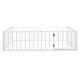 preview thumbnail 85 of 86, Twin/Full/Queen Size Floor Bed for Kids, Montessori Beds with Rails and Door, Metal Playhouse Bed Frame w/ Fence for Boys Girls