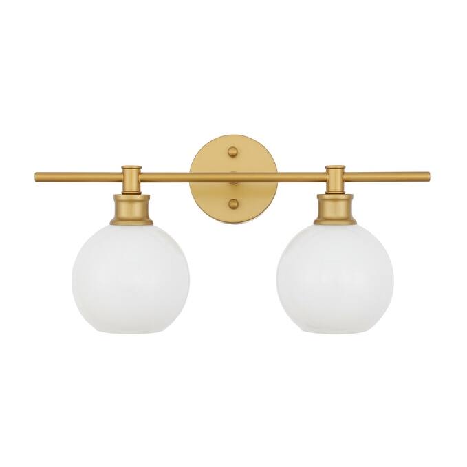 Collins 2-light Wall Sconce - 19.1/9.8
